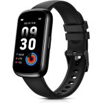 Montre connecte femme, 1, 47`` bracelet connect avec 24 modes sportifs / 3atm etanche / frquence cardiaque ...