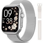 Montre connect�e femme avec 1000mah batterie, autonomie 100 jour ultra - longue, 1. 83  hd smartwatch ...