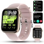 Montre connect�e femme homme, 1, 83u201chd ecran tactile smartwatch avec appel, montre sport homme avec ...