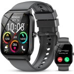 Montre connect�e femme homme, 1. 85  hd smartwatch, 115 + modes, sport tracker avec t�l�phonie bluetooth, ...