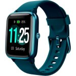 Montre connect�e femme homme smartwatch bluetooth pour android ios bleu