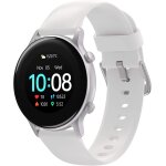 Montres connectes femmes hommes smartwatch avec moniteur d'activit blanc