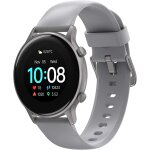 Montres connectes femmes hommes smartwatch avec moniteur d'activit d'oxygne blanc