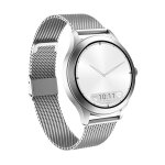 Montre connectée fw44 2 ip68 avec bracelet en maille milanaise maxcom argent Montre connectée fw44 2 ip68 avec bracelet en maille milanaise maxcom argent