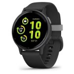 Garmin vivoactive 5 amoled 42 mm - noir avec bracelet silicone noir - wifi gps (010 - 02862 - 10)