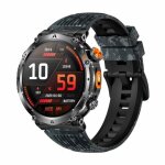 Montre connect�e gps sportive 1, 7 pouce appels bluetooth boussole torche led camouflage yonis