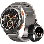 Montre connecte homme, 1. 43'' ecran toujours activ amoled 60 jours d'autonomie 5atm etanche, montre ...