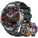 Montre connectée homme 1000 mah batterie / 1. 85'' hd grand smartwatch avec led lampe, ip68 etanche montre ... Montre connectée homme 1000 mah batterie / 1. 85'' hd grand smartwatch avec led lampe, ip68 etanche montre ...
