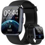 Montre connecte homme femme, 1. 8  hd smartwatch avec appel bluetooth, alexa intgre, 112 + sportifs ...