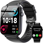 Montre connect�e homme femme, 1. 83 hd smartwatch avec appel bluetooth, montre sport avec 100 + sportifs, ...