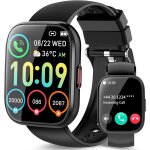 Montre connect�e homme femme, 1. 85  hd smartwatch avec appel bluetooth, etanche ip68 montre sport avec ...