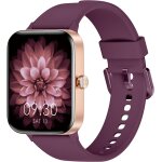 Montre connect�es homme femme, 1. 95  touch screen smartwatch avec effectuer / r�pondre appels, suivi ...