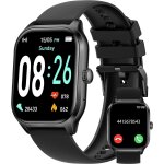 Montre connectée pour homme femme, 2. 01 full touch smart watch avec notifications noir Montre connectée pour homme femme, 2. 01 full touch smart watch avec notifications noir