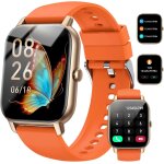 Montre connect�e homme femme avec appels bluetooth, 1, 85 pouces smartwatch 114 + modes sport ip68 avec ...