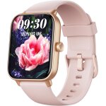 Montre connect�e homme femme avec appel bluetooth & alexa int�gr�e - montre de sport podometre avec 100 ...