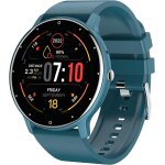 Montre connect�e homme femme avec appels bluetooth avis de messages assistant vocal bleu