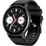 Montre connect�e homme femme avec appels bluetooth avis de messages assistant vocal noir