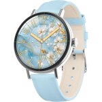 Montre connect�e homme femme avec r�ponse / appel, 1. 27  cadran dynamique - fr�quence cardiaque / sommeil ...