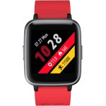Montre connect�e homme femme smartwatch cardiofrequencemetre ip68 rouge