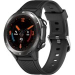 Montre connect�e homme ronde smartwatch montre sport cardiofrequencemetre intelligente ip68 noir