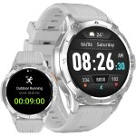 Montres connect�es homme sport: smartwatch tracker fitness etanche android ios gris