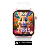 Montre connect�e ice smart junior fh pink white