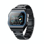 Montre connectée ip67 or ecran couleur 0. 96' bracelet acier autonomie 5 jours noir yonis Montre connectée ip67 or ecran couleur 0. 96' bracelet acier autonomie 5 jours noir yonis