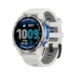 Montre connect�e sport 1, 32 pouce amoled gps appels bluetooth ip68 argent yonis
