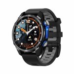 Montre connect�e sport 1, 32 pouce amoled gps appels bluetooth ip68 noir yonis