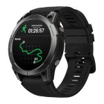 Montre connect�e sport 1. 43 pouce amoled avec gps et appels bluetooth noir yonis