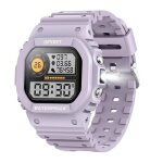 Montre connect�e sport avec appels bluetooth lampe torche autonomie 30 jours violet yonis