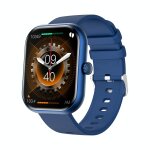 Montre connect�e sport ecran 2. 01 pouces or fr�quence cardiaque et oxyg�ne bleu yonis