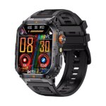 Montre connect�e sport ecran 2 pouces ip68 suivi sant� appels bluetooth noir yonis
