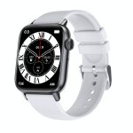 Montre connect�e sportive ecran 1. 83 pouces moniteur sant� etanche ip67 noir + blanc yonis