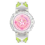 Montre connectée véga etanche pour enfant avec appels et capteur cardiaque blanc / vert Montre connectée véga etanche pour enfant avec appels et capteur cardiaque blanc / vert