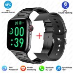 Montre connectee watch9 pour android ios smartwatch9, couleur: noir black 3