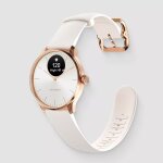 Montre connect�e withings scanwatch light rose gold blanc