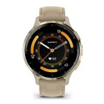 Montre femme connect�e garmin venu 3s silicone + cuir