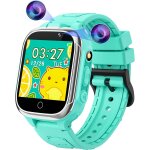 Montre intelligente pour enfants 24 jeux podom�tre calorique avec 2 cam�ras vert