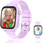 Montre intelligente pour enfants gps, 4g tlphone montre connecte enfants appels vido wifi sos ip68 ...