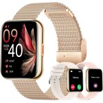 Montre intelligente pour femme, appels et r�ponse / whatsapp / assistant vocal, 1, 85  avec moniteur ...
