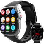 Montre intelligente de sport bluetooth mp3 sans fil 5, 1 cm avec ecran tactile hd, lecteur de musique ...