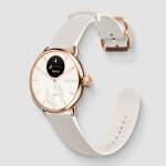 Montre sant� withings scanwatch 2 rose gold 38mm + bracelet mi