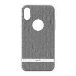 Moshi vesta - coque de protection pour t�l�phone portable - tissu - gris chevrons