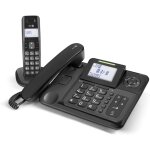 Moto - comfort 4005 tlphone filaire + tlphone dect sans fil avec rpondeur (noir) [version franaise] ...