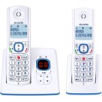 Moto - f530 voice duo - tlphone fixe sans fil dect avec rpondeur - grand ecran rtroclair - mains ...