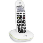Moto - phoneeasy 110 tlphone sans fil dect pour seniors avec touches grandes parlantes et audio amplifi ...