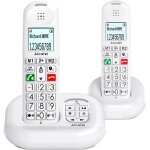Moto - xl685 voice duo - tlphone fixe sans fil dect senior format xl avec rpondeur - ecran haute lisibilit ...