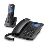 Motorola c4201 t�l�phone analog / dect identification de l'appelant noir