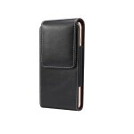 Pour motorola defy (2021) etui housse en cuir vertical avec boucle de ceinture - dfvmobile